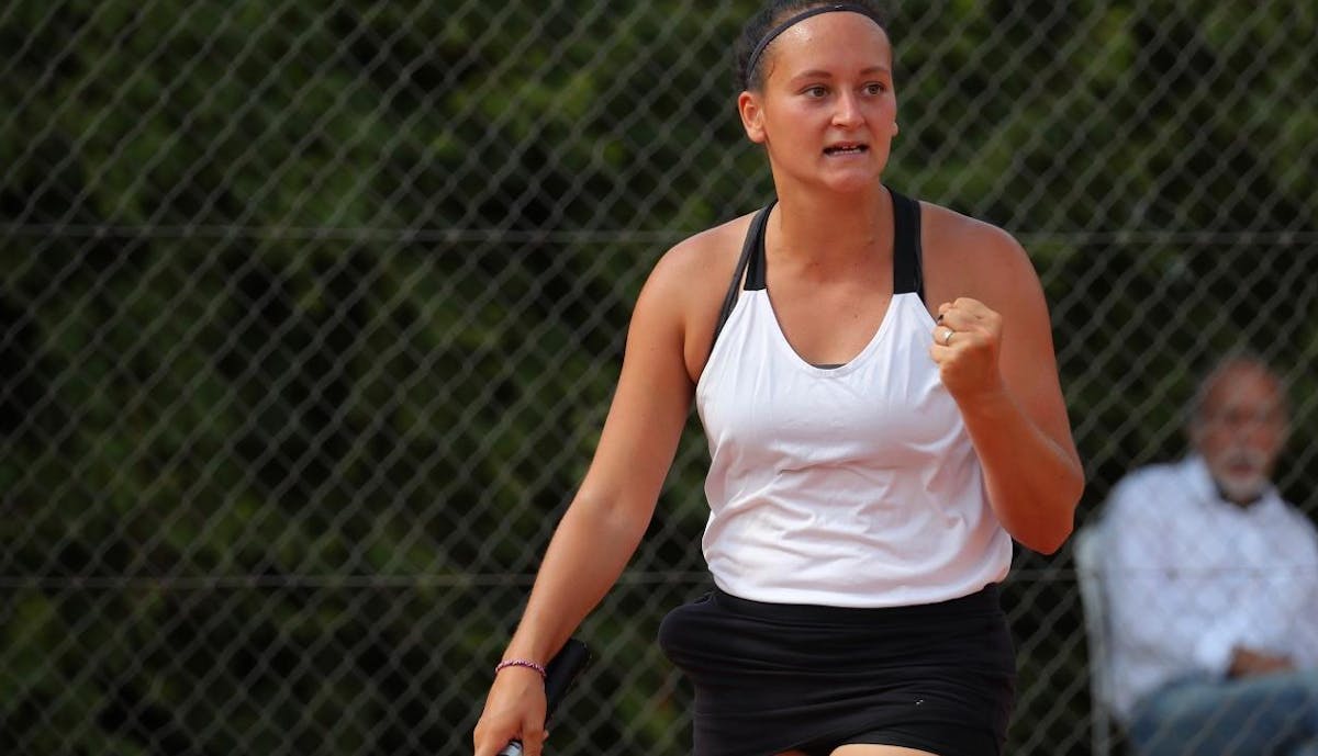 CDF 17-18 ans filles : Jenifer Anger a eu du nerf | Fédération française de tennis