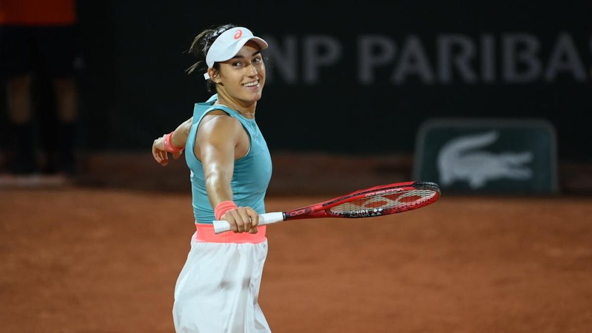 Caroline Garcia, la positive attitude à Roland-Garros | Fédération française de tennis