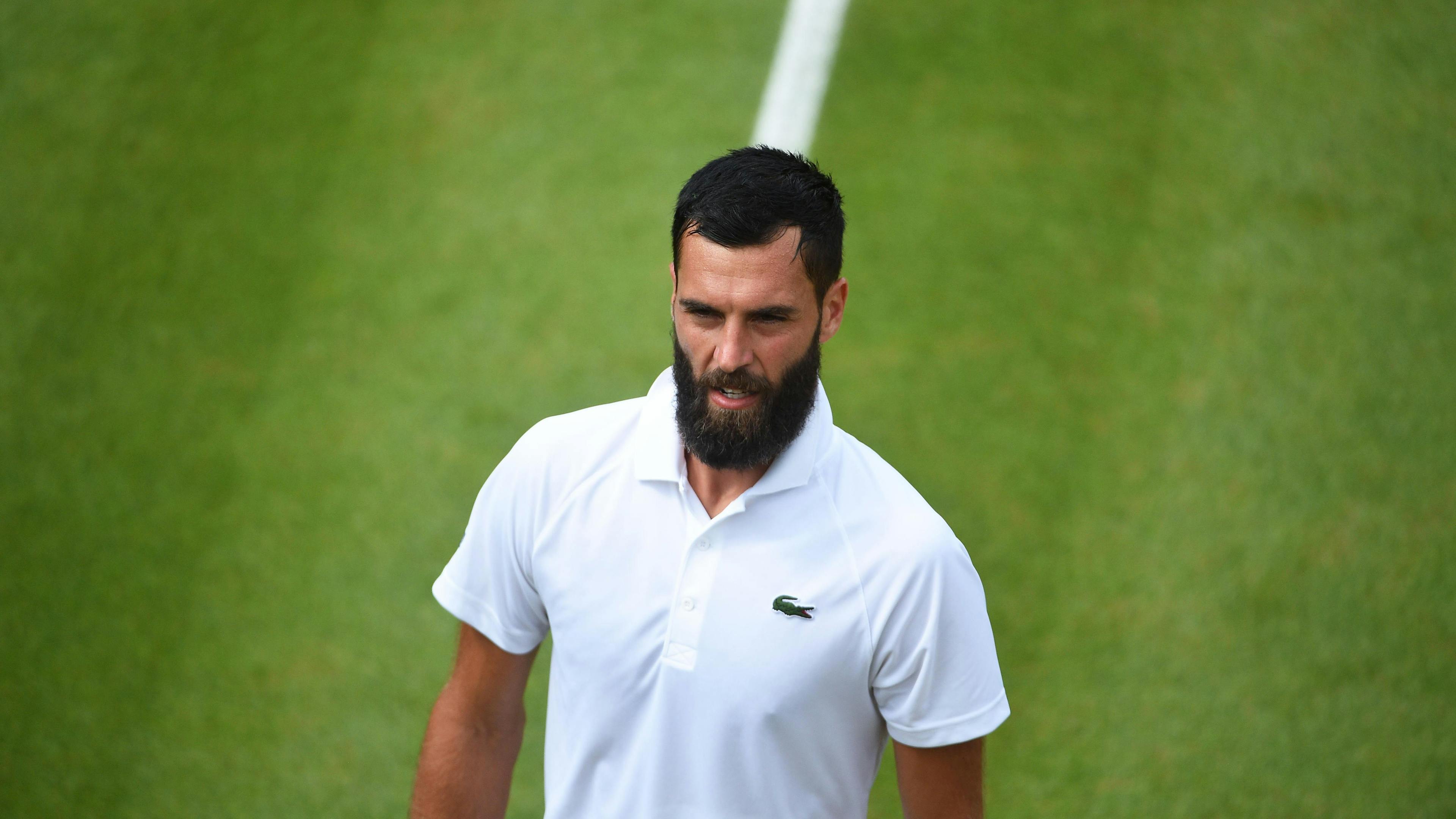 Benoît Paire en huitièmes de finale de Wimbledon 2019