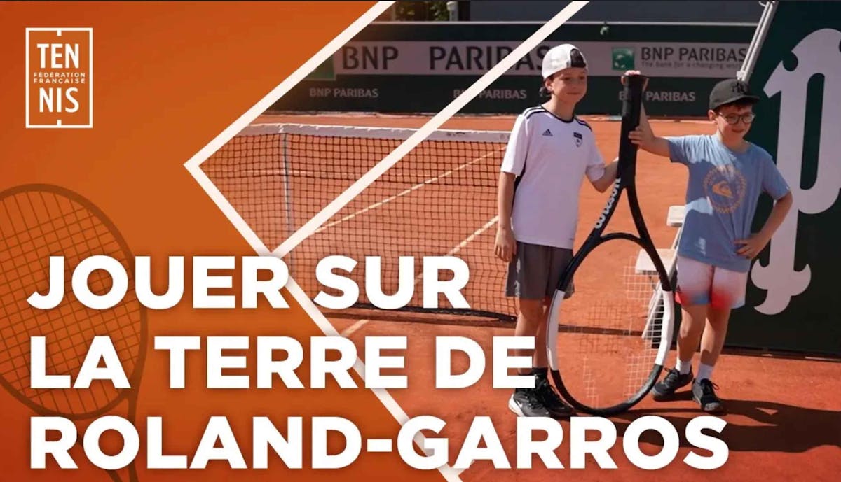 Jouer sur la terre de Roland-Garros | Fédération française de tennis