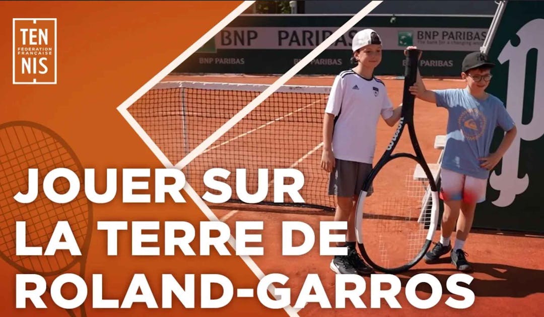 Jouer sur la terre de Roland-Garros | Fédération française de tennis