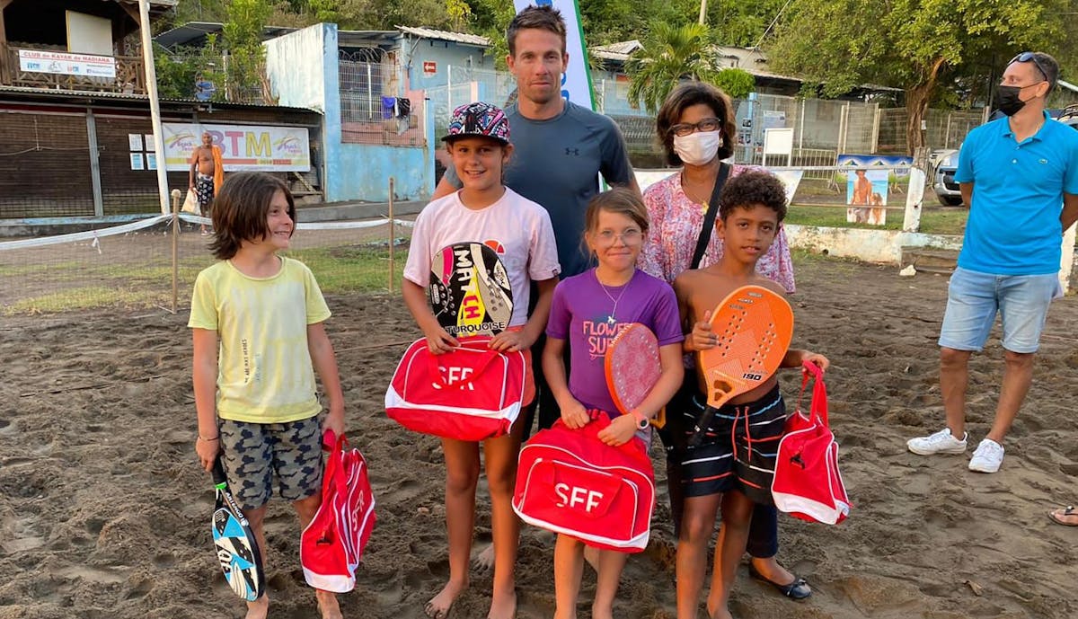 Carré beach : quand l'Outre-mer prépare l'avenir | Fédération française de tennis