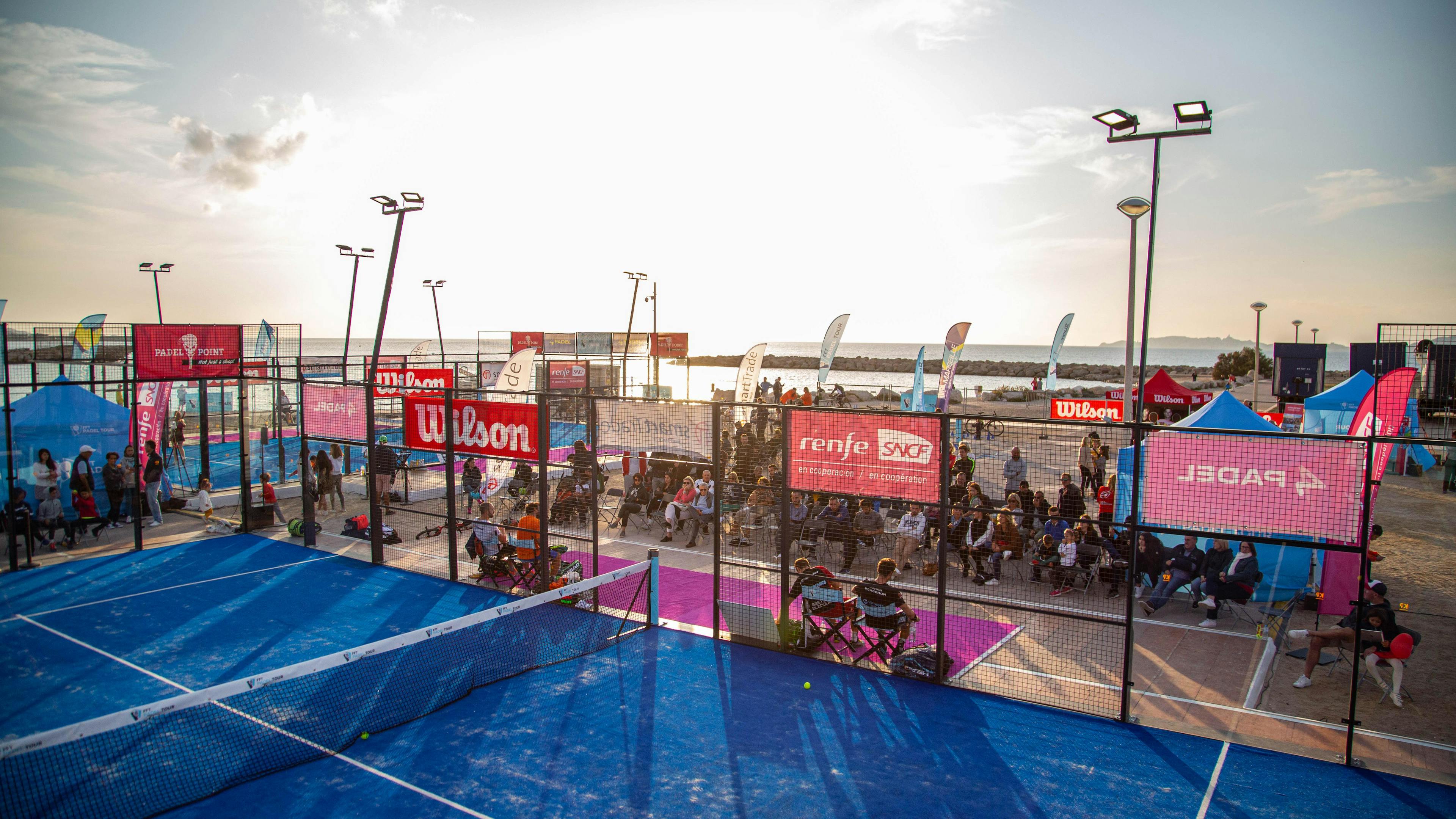 L'Escale Borély accueille le padel ce week-end