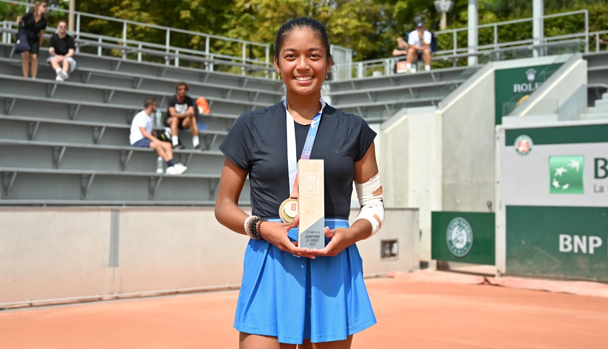 17/18 ans filles : Sarah Rakotomanga Rajaonah en rêvait tant | Fédération française de tennis