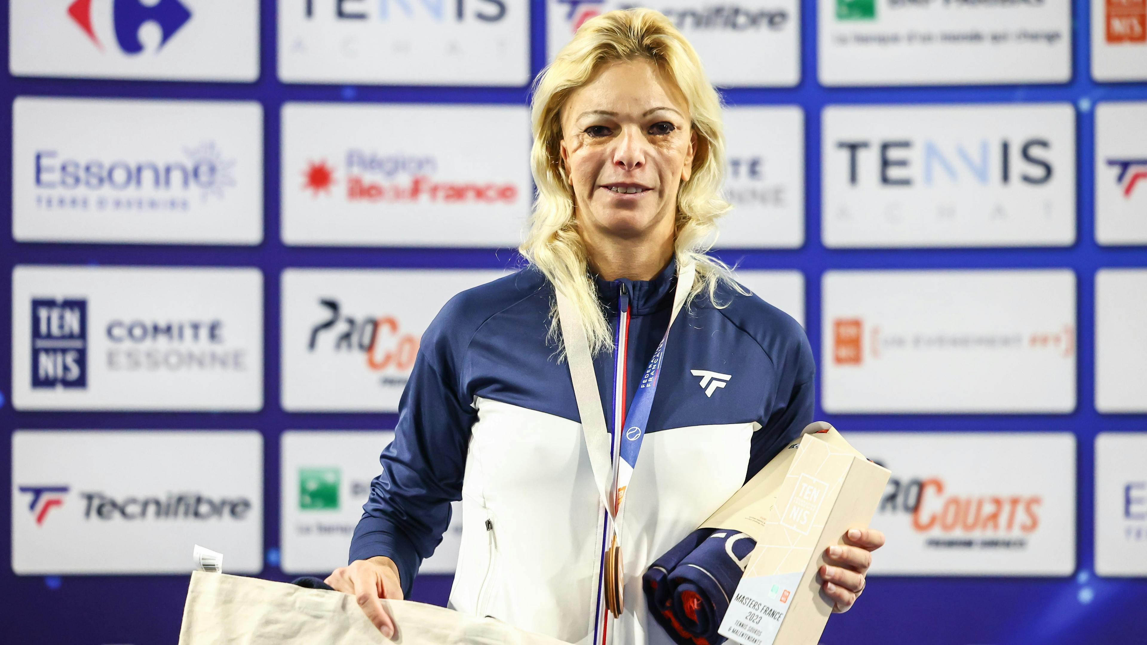 Caroline Fassone, victorieuse du Masters.