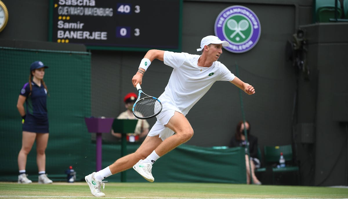 Sascha Gueymard Wayenburg s'arrête en demi-finale du tournoi juniors à Wimbledon | Fédération française de tennis