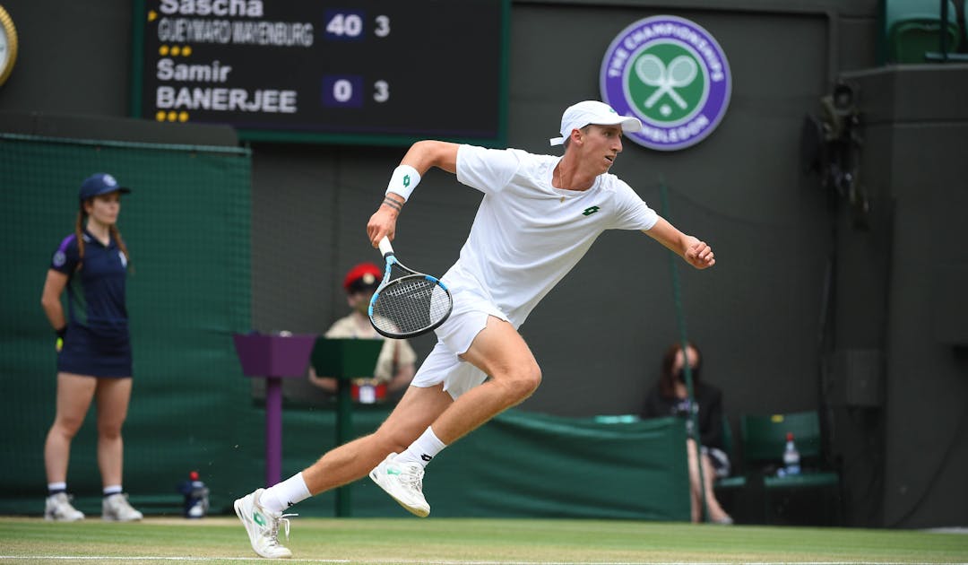 Sascha Gueymard Wayenburg s'arrête en demi-finale du tournoi juniors à Wimbledon | Fédération française de tennis