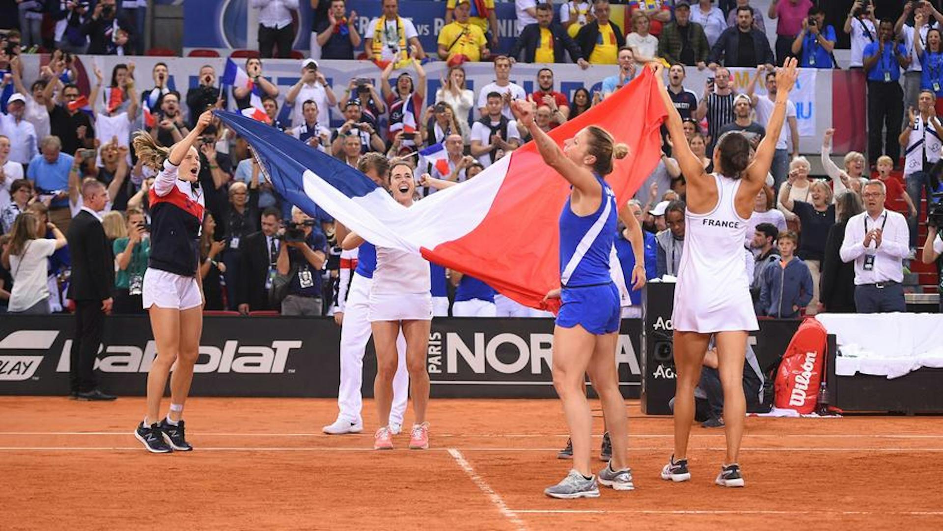 Victoire des Bleues contre la Roumanie