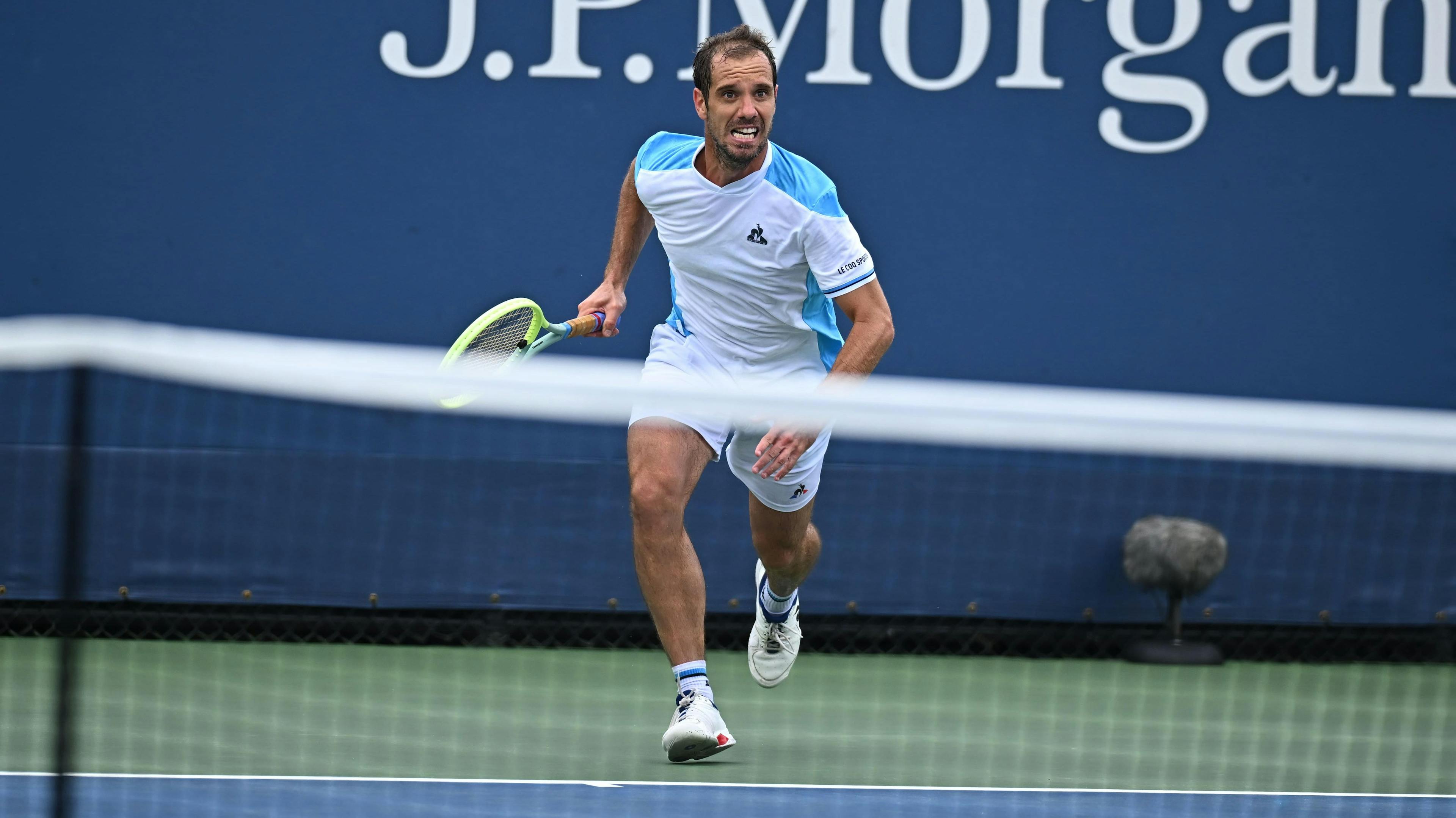 Richard Gasquet lors de son premier tour face à Fabian Marozsan