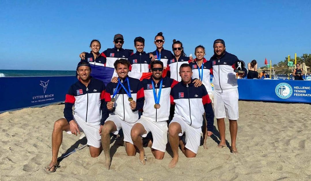 Championnats d'Europe de Beach Tennis : un brelan de médailles pour les Bleus | Fédération française de tennis