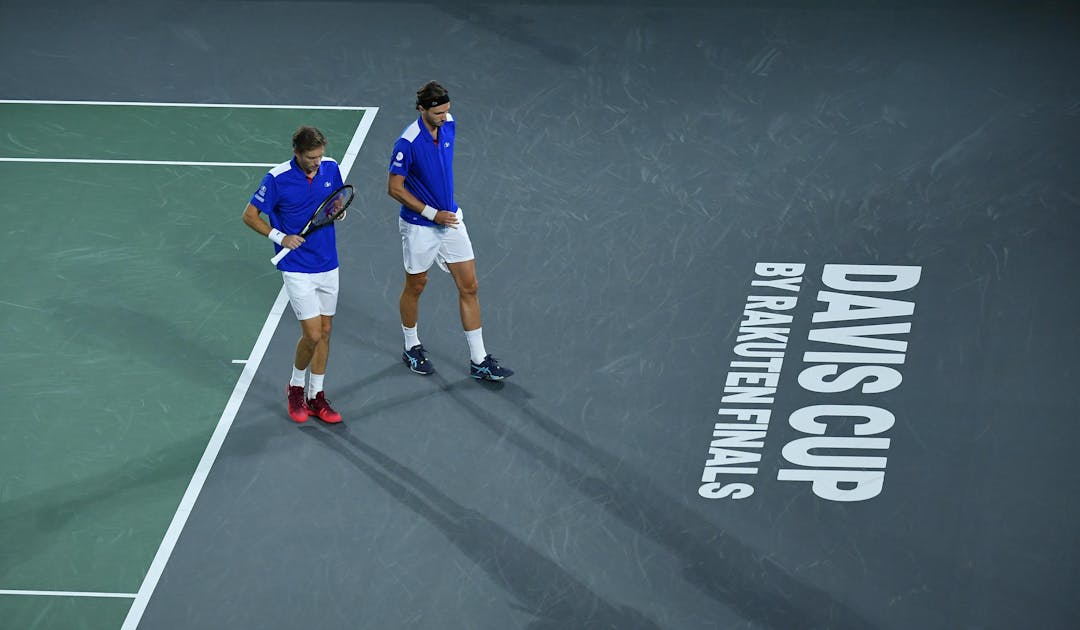 FRA-AUS : les Bleus s'inclinent dans le double décisif | Fédération française de tennis