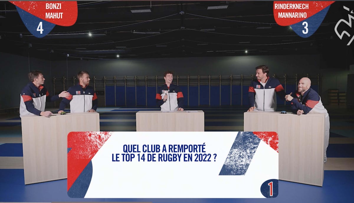 Quiz décisif : les Bleus testent leurs connaissances sur le sport français ! | Fédération française de tennis