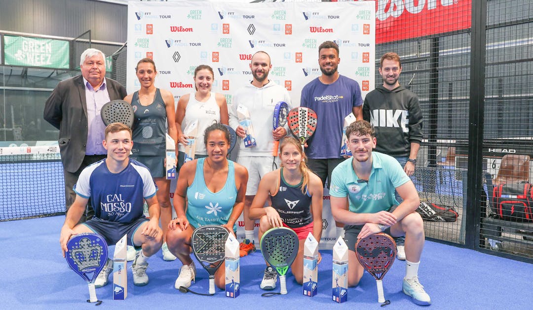 Padel : Leygue-Figuerola et Collombon-Godallier vainqueurs à Perpignan | Fédération française de tennis