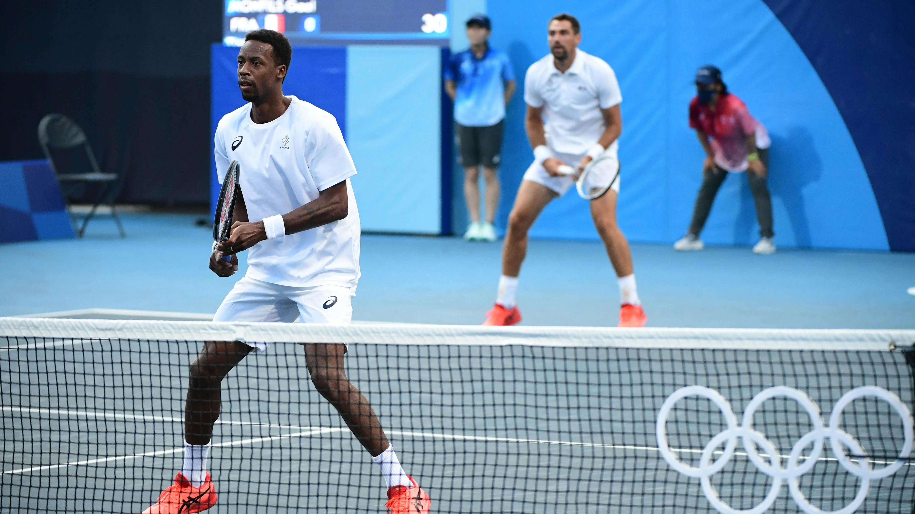 Monfils et Chardy ont franchi le premier tour en double !