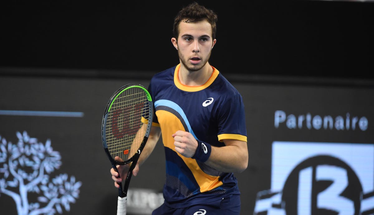 Hugo Gaston franchit le premier tour de l'Open 13 de Provence | Fédération française de tennis