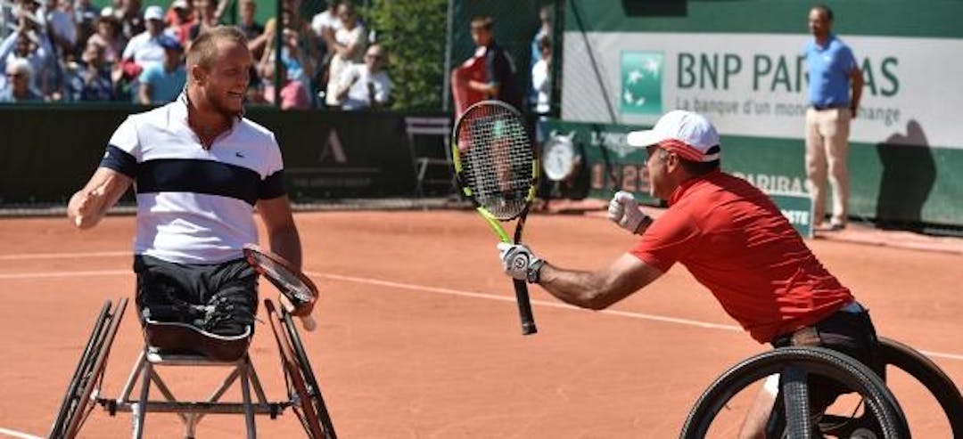 Tennis en fauteuil : Houdet-Peifer, Roland-Garros après l&#039;or de Rio ! | Fédération française de tennis