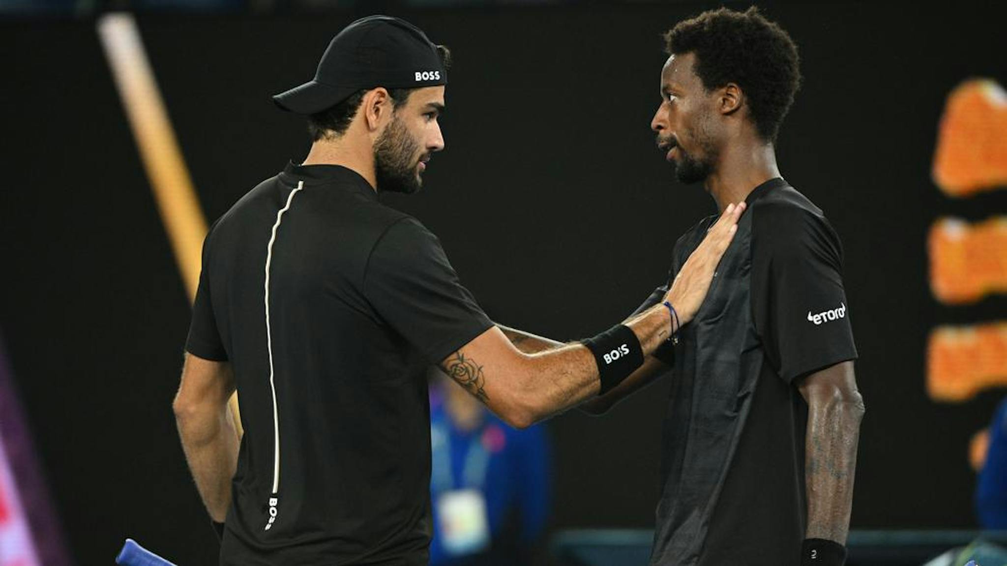 C'est Matteo Berrettini qui a mis fin au parcours de Gaël Monfils en quarts de finale de l'Open d'Australie.