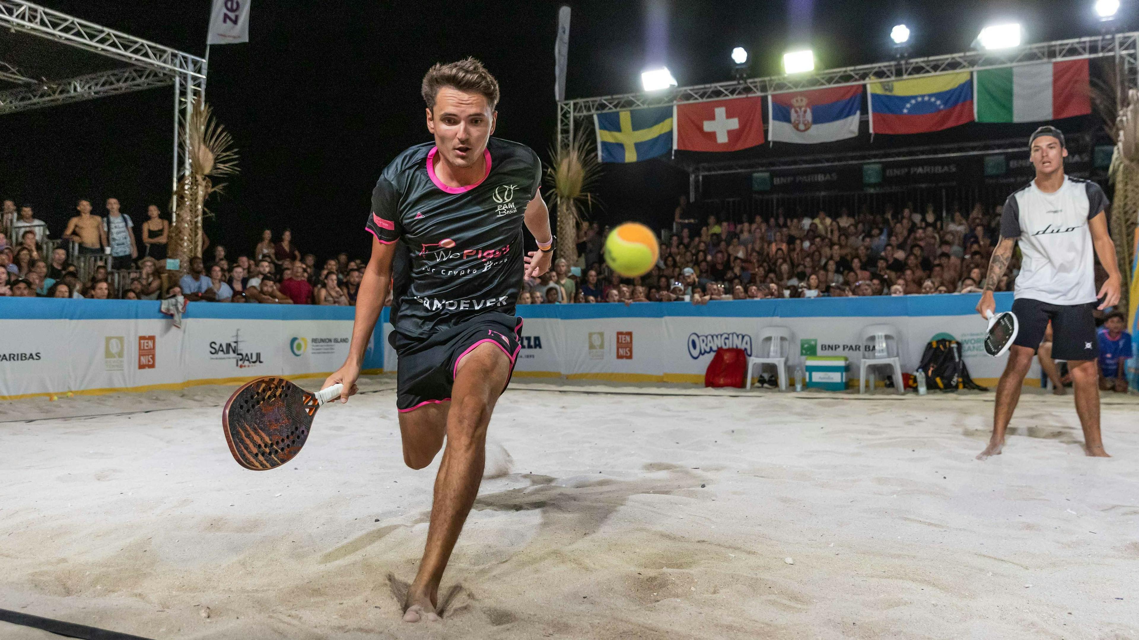 Nicolas Gianotti et Mattia Spoto, battus en finale de l'Open des Brisants cette année.