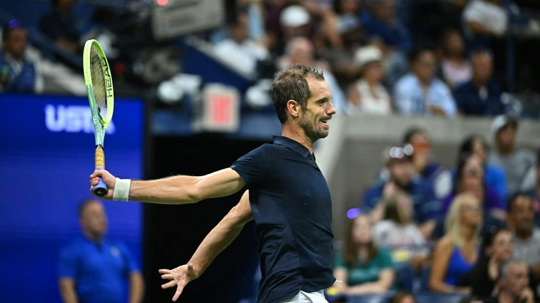 Richard Gasquet au troisième tour de l'US Open 2022