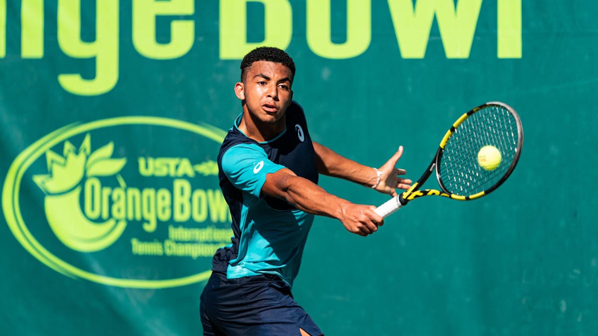 Arthur Fils, vainqueur de l'Orange Bowl U18 ©Joe Guzy / USTA