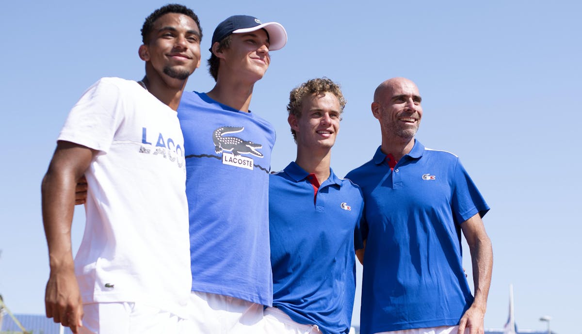 Fils, Van Assche, Debru... Un jour avec les Bleus (5) - Coupe Galéa/Valerio 2022 | Fédération française de tennis