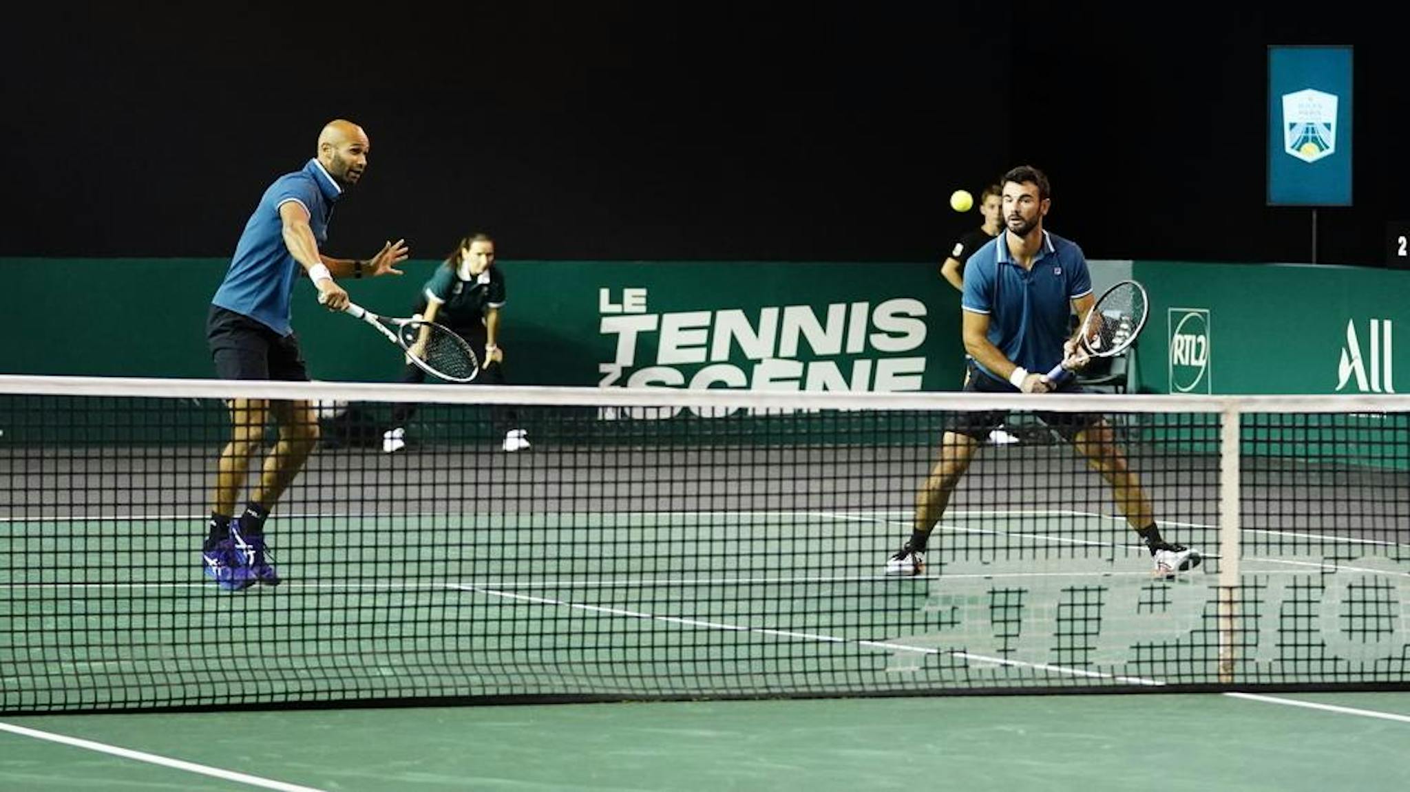  Fabien Reboul et Sadio Doumbia lors du dernier Rolex Paris Masters.