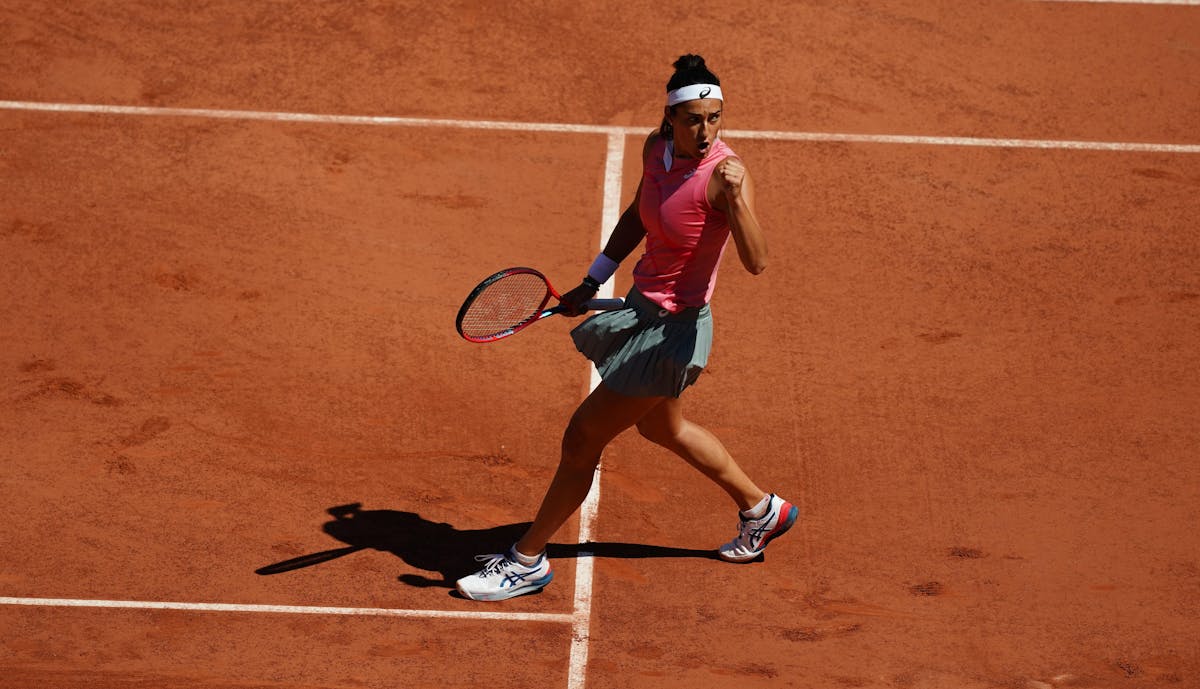 Caroline Garcia, prête à aller loin à Roland-Garros | Fédération française de tennis