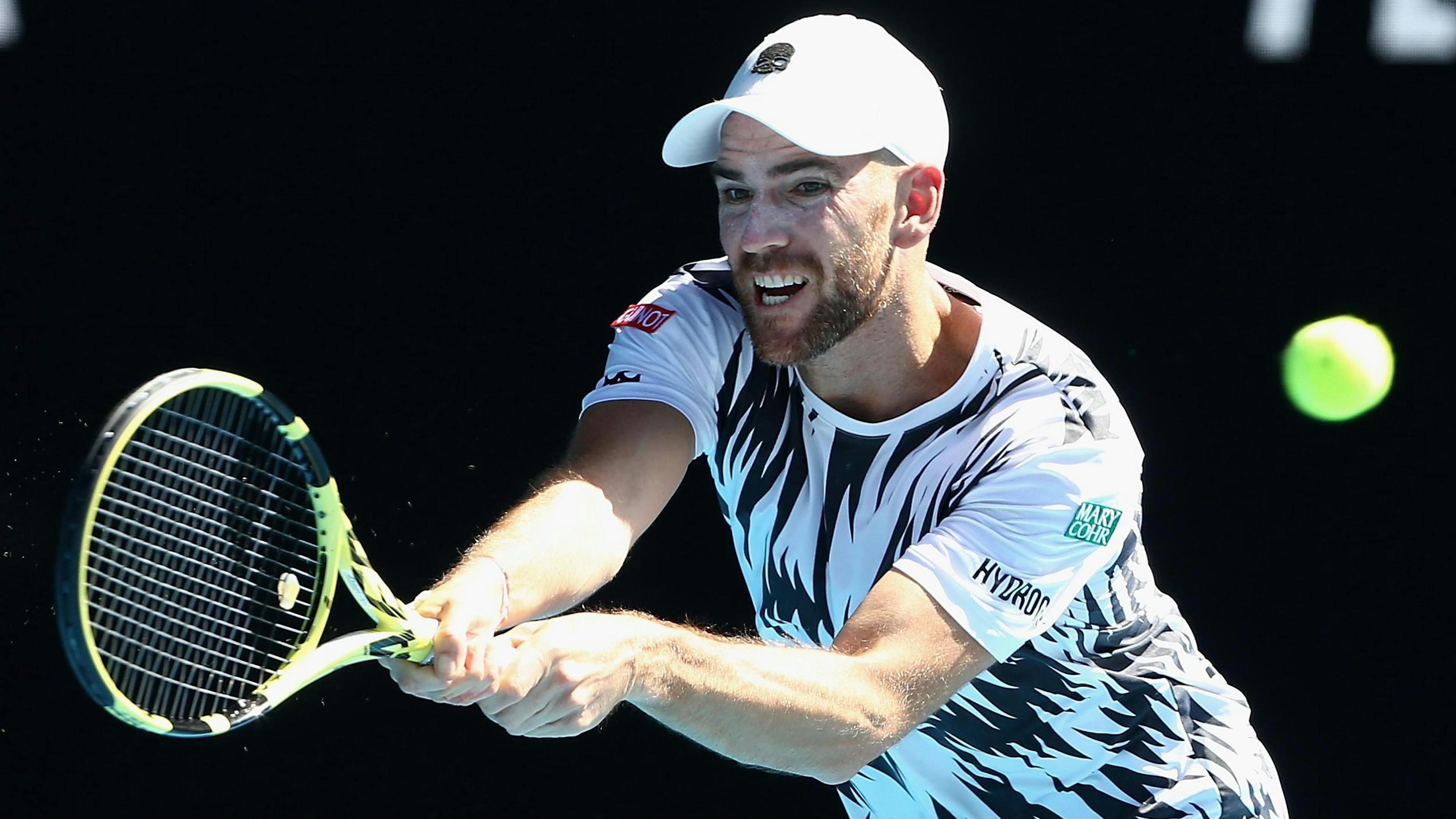 Adrian Mannarino n'a pu contrer la puissance de Sacha Zverev.