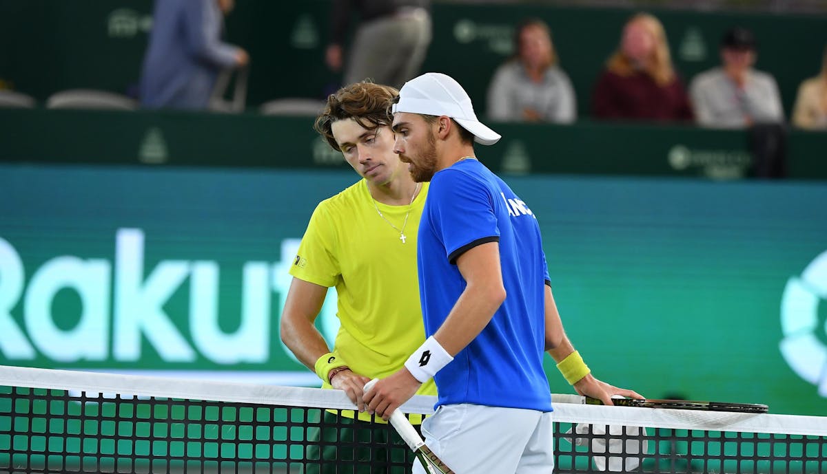 FRA-AUS : De Minaur trop fort pour Bonzi | Fédération française de tennis