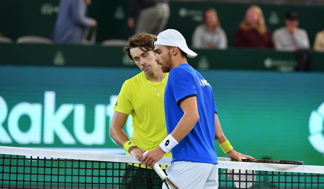 FRA-AUS : De Minaur trop fort pour Bonzi | Fédération française de tennis