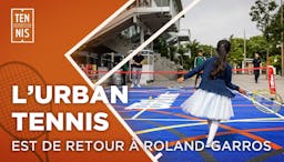 L'Urban tennis, à Roland-Garros mais pas que ! | Fédération française de tennis
