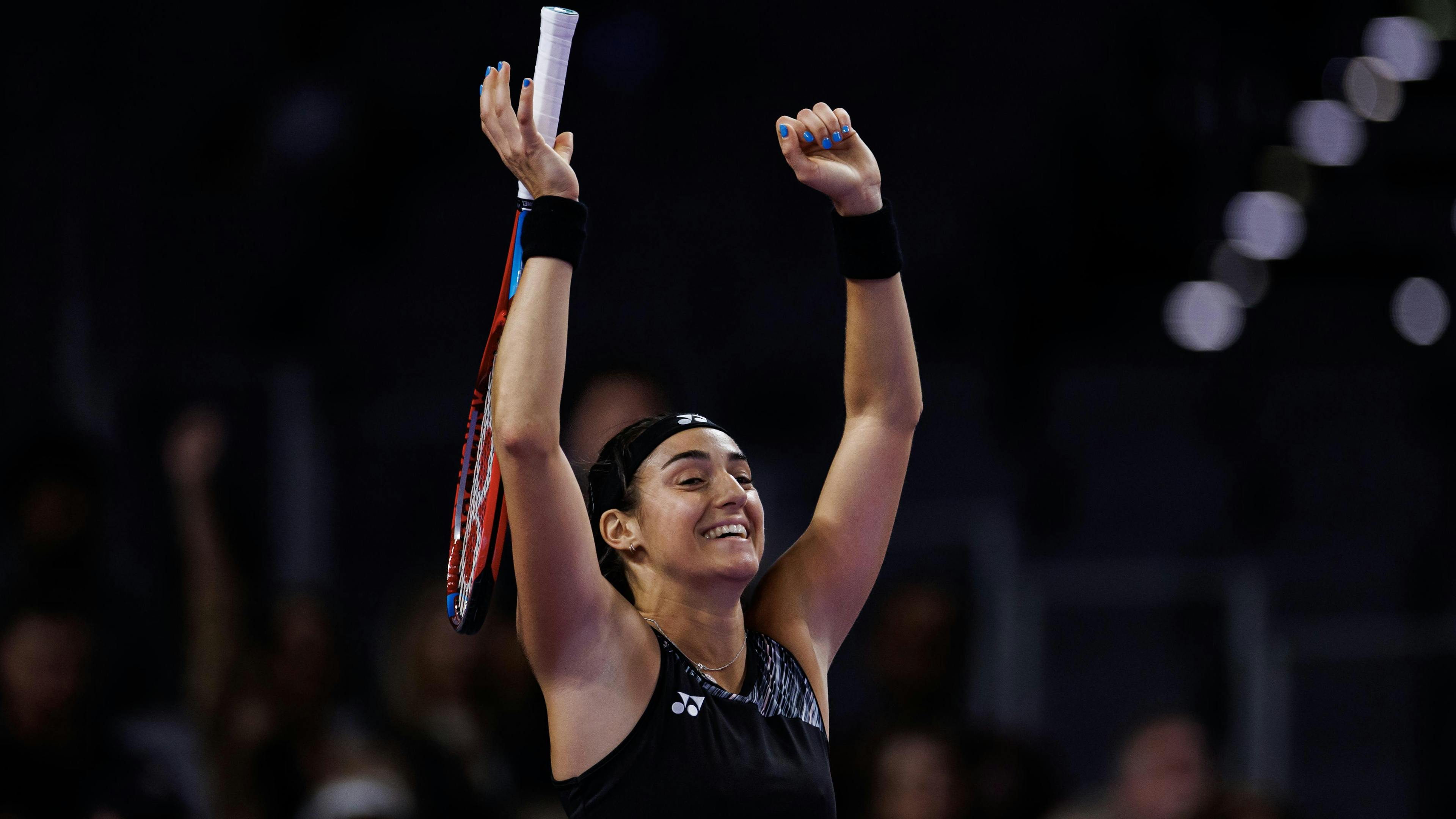 Caroline Garcia a dominé Maria Sakkari de la tête et des épaules.