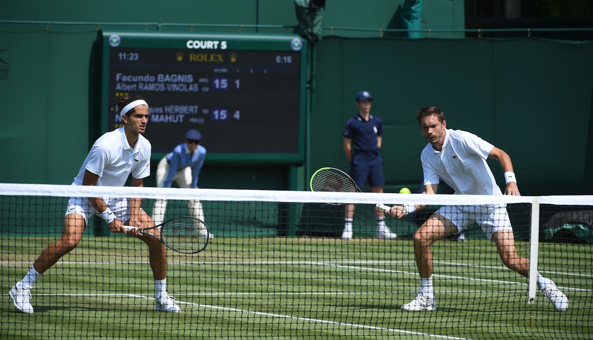 Nicolas Mahut et Pierre-Hugues Herbert passent facilement le 1er tour à Wimbledon | Fédération française de tennis