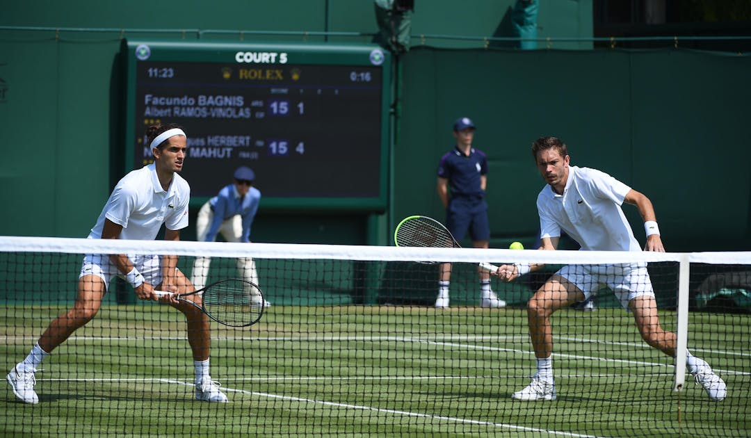 Nicolas Mahut et Pierre-Hugues Herbert passent facilement le 1er tour à Wimbledon | Fédération française de tennis