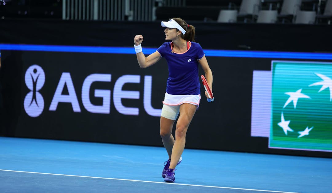 Cornet égalise, double décisif ! | Fédération française de tennis