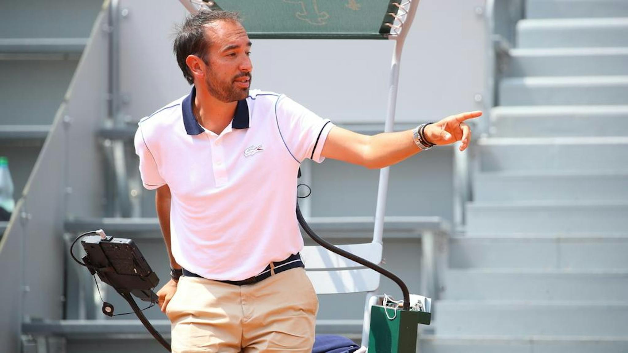 Arnaud Gabas, l'une des fiertés de la grande école de l'arbitrage français.