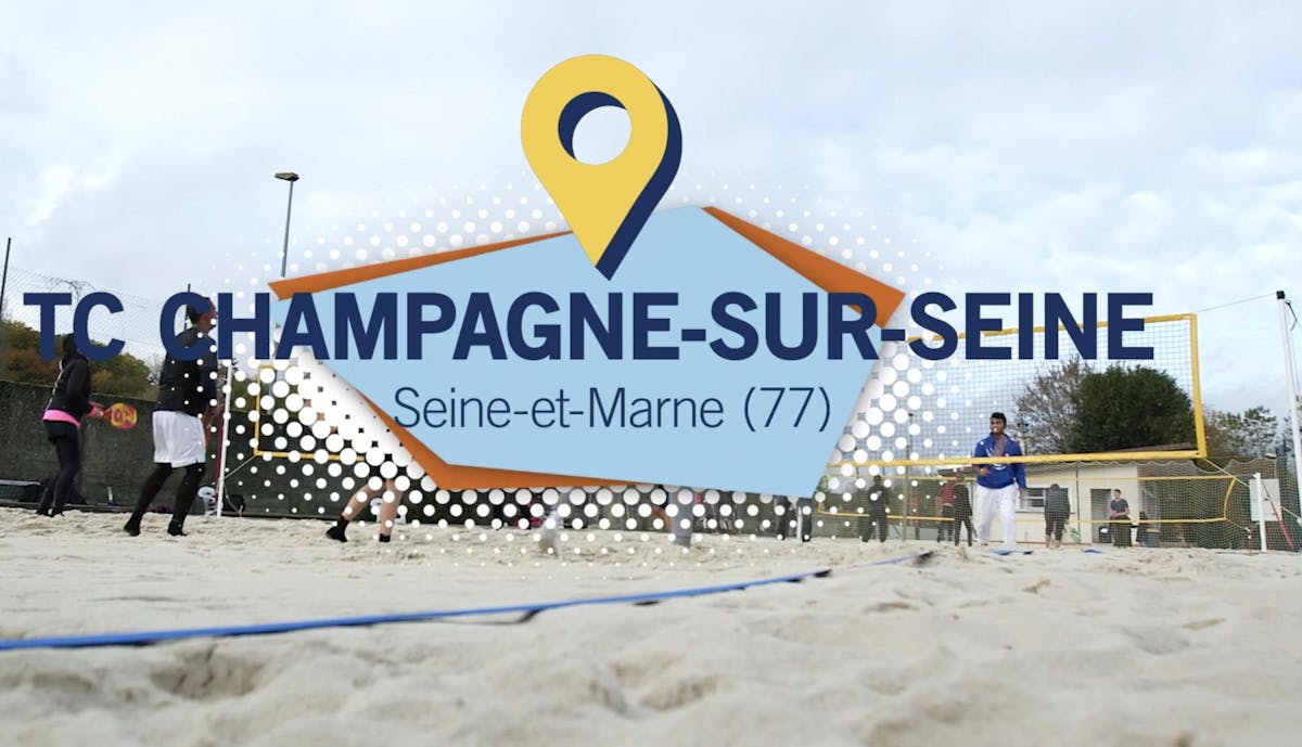 Tennis Social Club Champagne-sur-Seine : le Beach Tennis | Fédération française de tennis