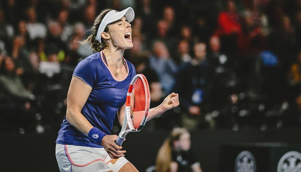 GB-France : Caroline Garcia entre en piste | Fédération française de tennis
