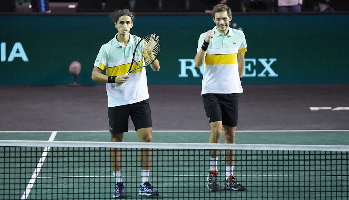 Mahut / Herbert, bleus gagnants | Fédération française de tennis