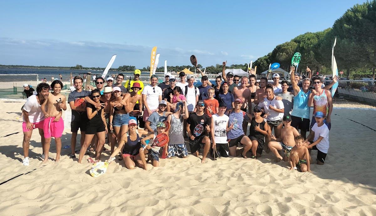 Carré beach, Carcans : raquettes, balles et bord de lac | Fédération française de tennis