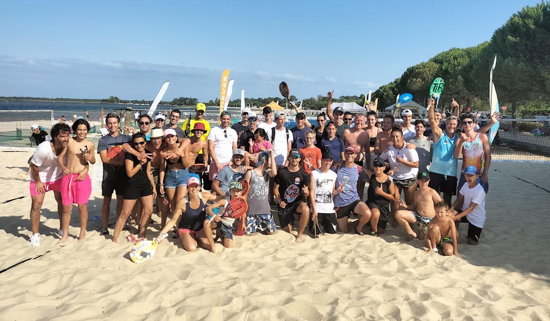 Carré beach, Carcans : raquettes, balles et bord de lac | Fédération française de tennis