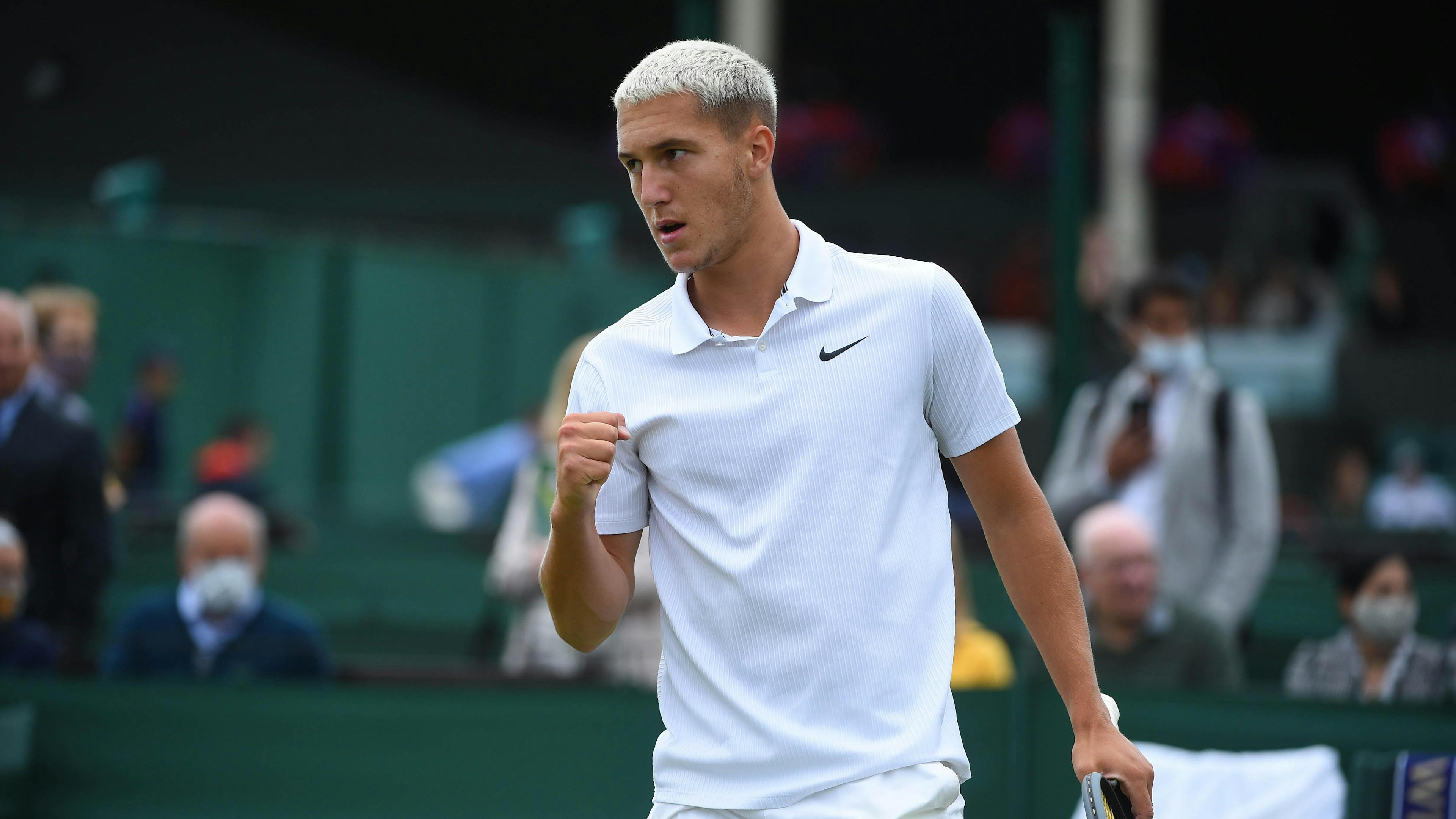 Sean Cuenin est lui aussi au deuxième tour à Wimbledon.