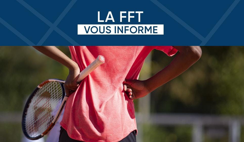 Information suite aux annonces gouvernementales du 18 mars | Fédération française de tennis