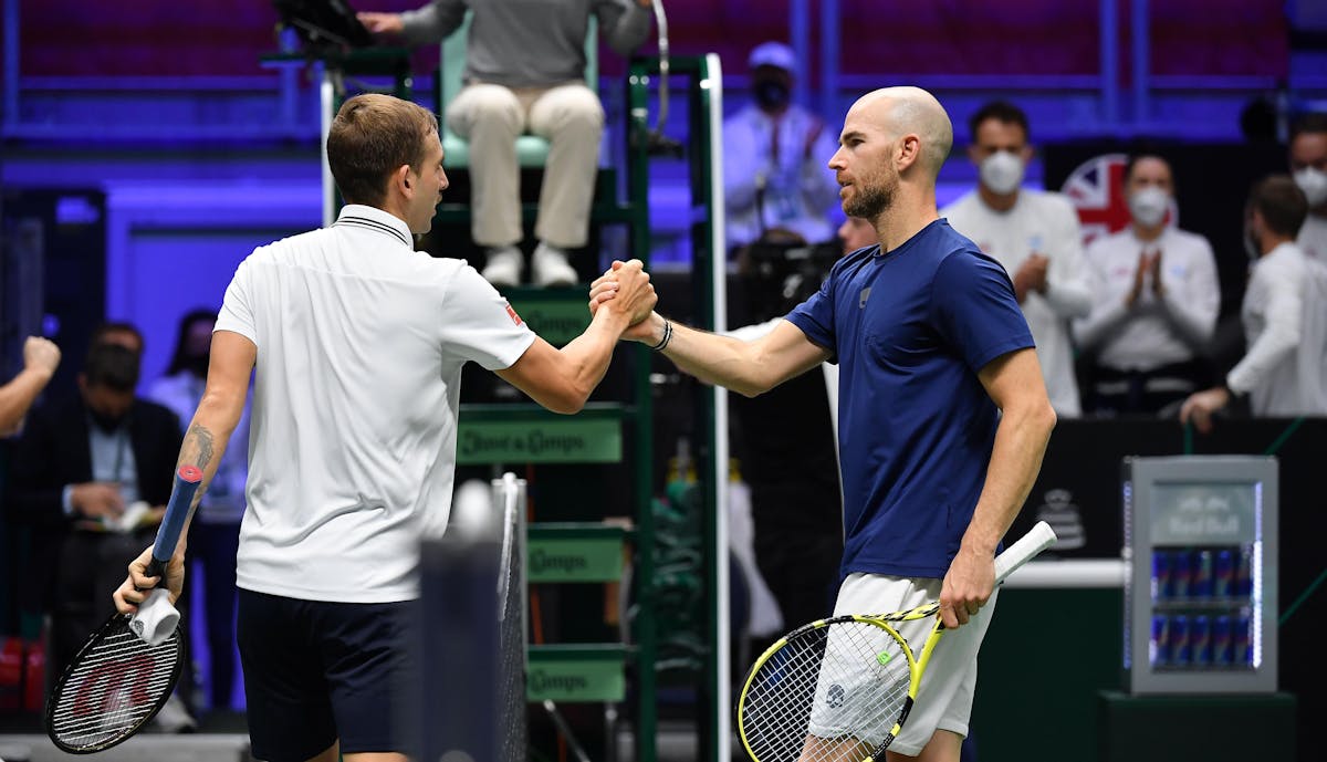 France-Grande-Bretagne : Evans trop fort pour Mannarino | Fédération française de tennis