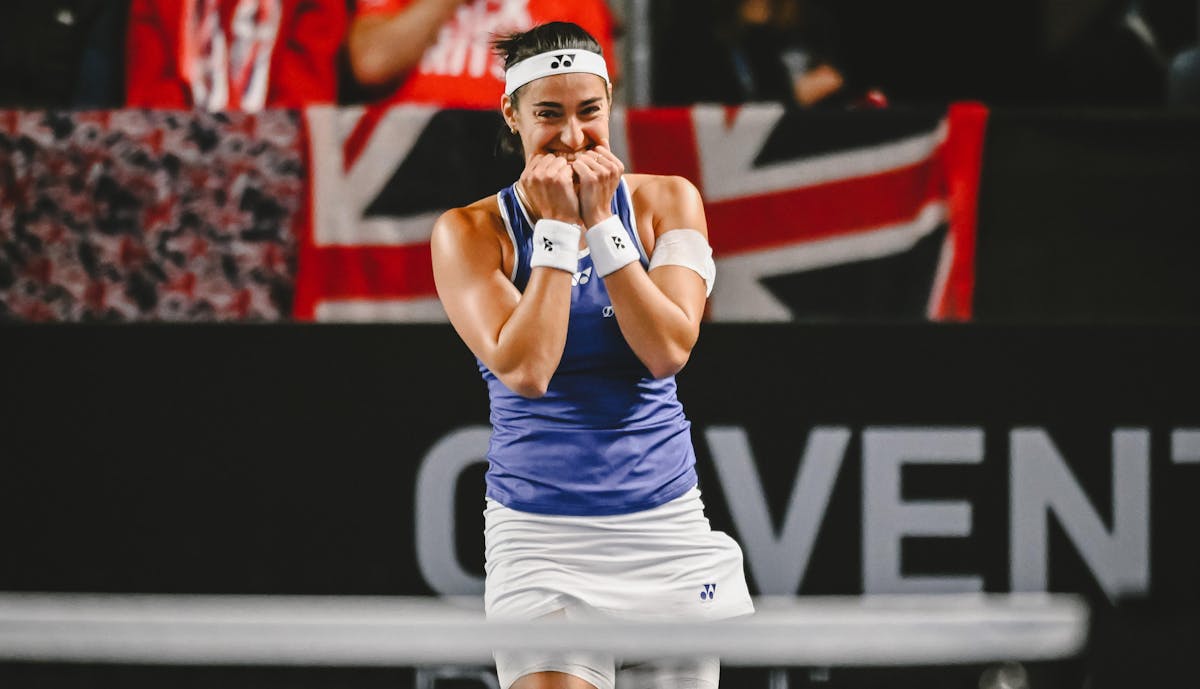 "Caro" Garcia parachève le succès bleu | Fédération française de tennis