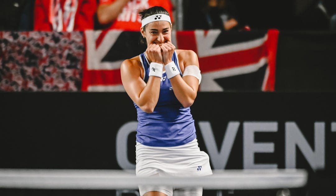 "Caro" Garcia parachève le succès bleu | Fédération française de tennis