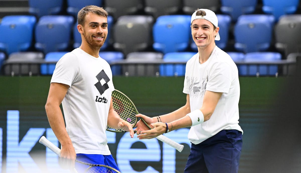 Coupe Davis : Bonzi et Humbert vont lancer les Bleus en Hongrie | Fédération française de tennis