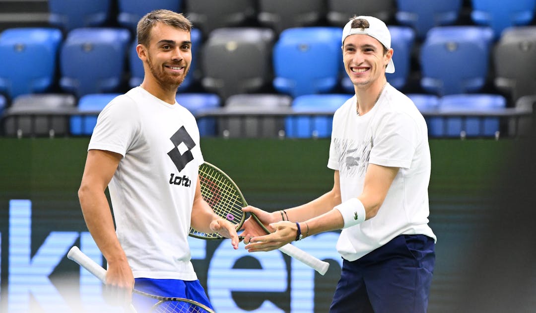Coupe Davis : Bonzi et Humbert vont lancer les Bleus en Hongrie | Fédération française de tennis