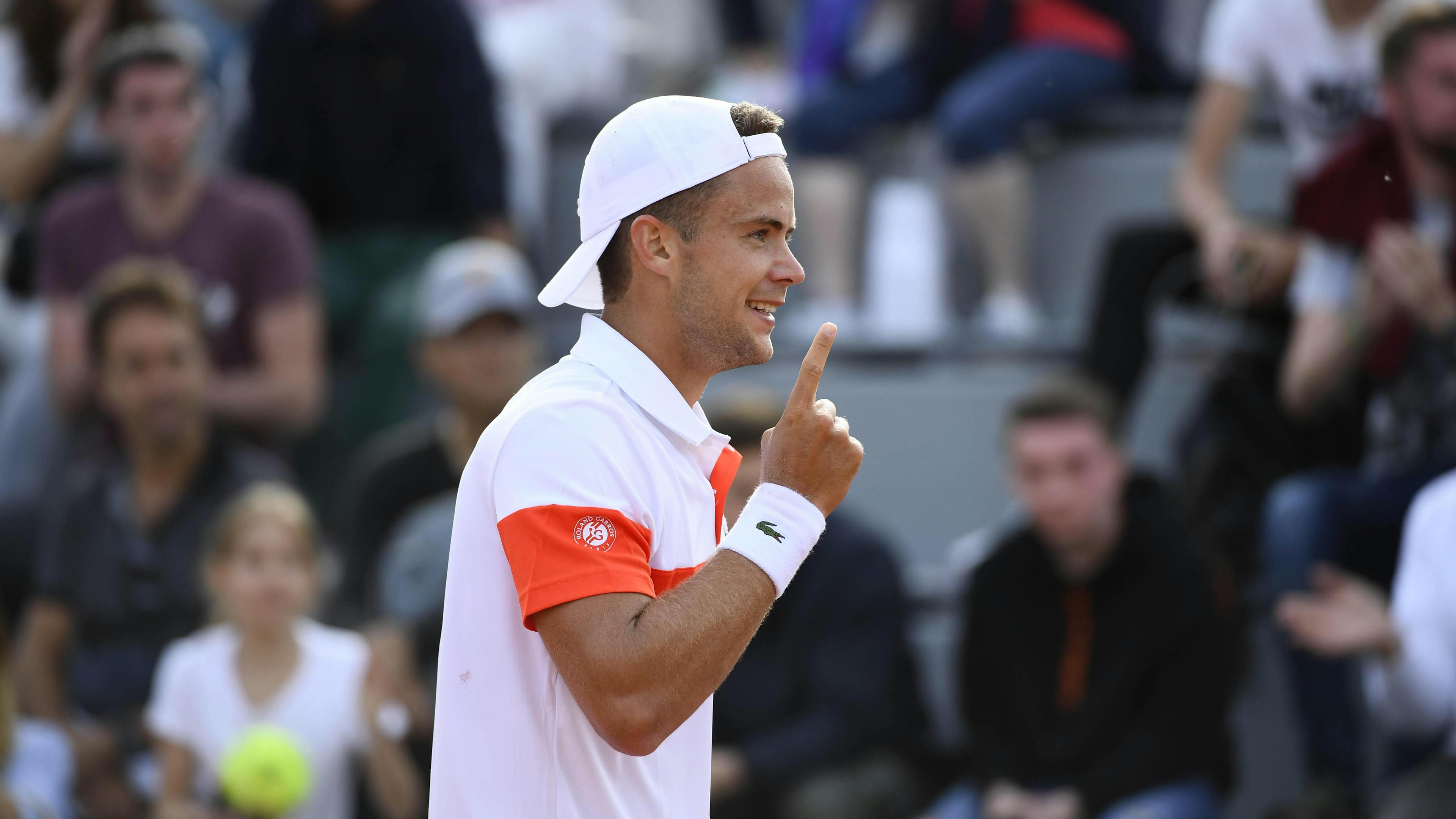 Enzo Couacaud à Roland-Garros