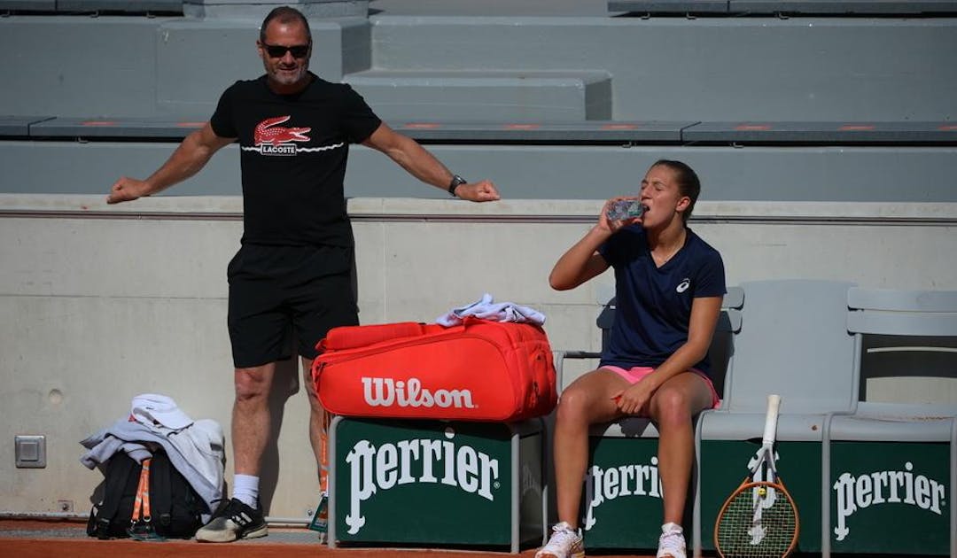 Paul Quétin sur Diane Parry : "Rester bien concentré et ne pas se disperser" | Fédération française de tennis